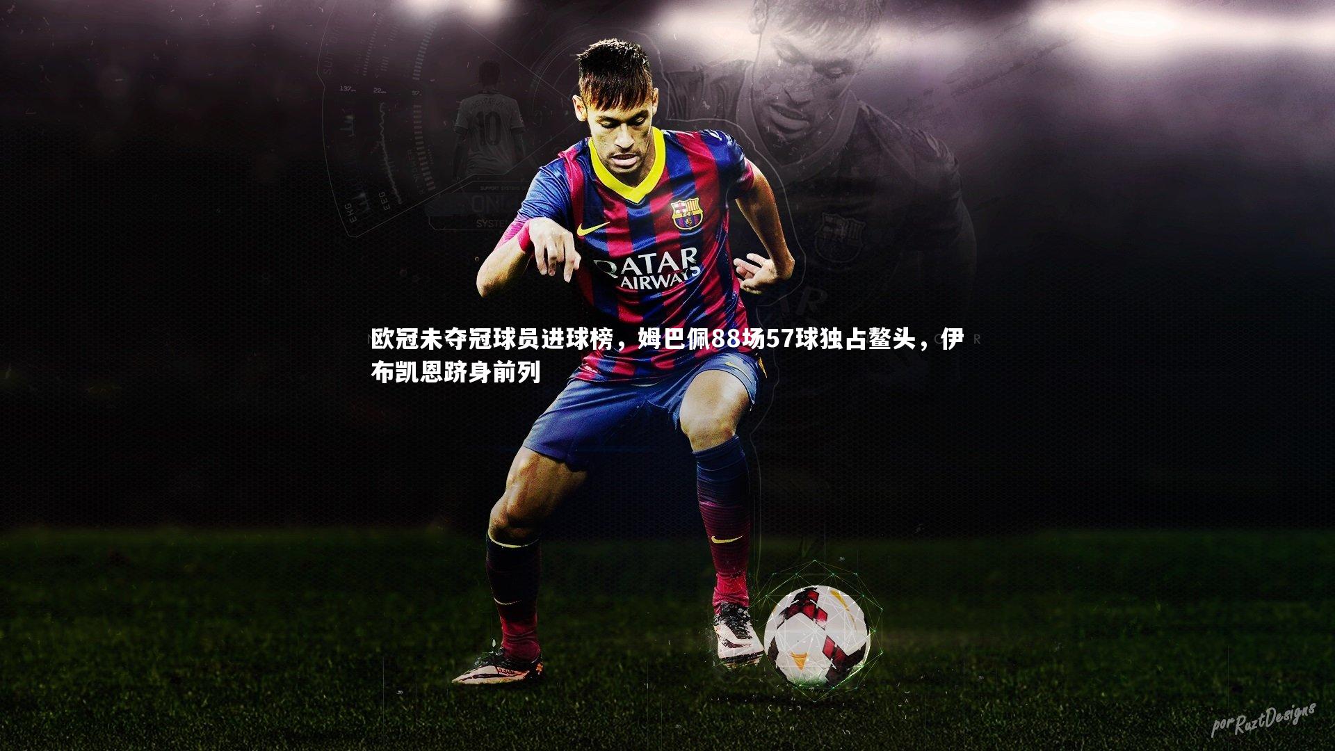 【ng体育】欧冠未夺冠球员进球榜，姆巴佩88场57球独占鳌头，伊布凯恩跻身前列